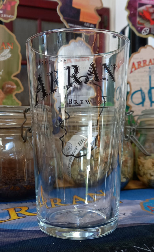 Arran Brewery Pint Glass