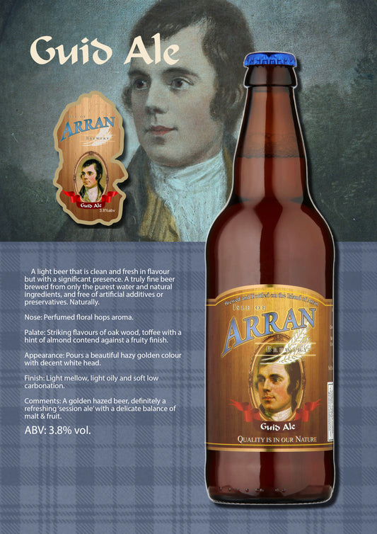 Guid Ale 3.8% ABV - 12x 500ml Bottles